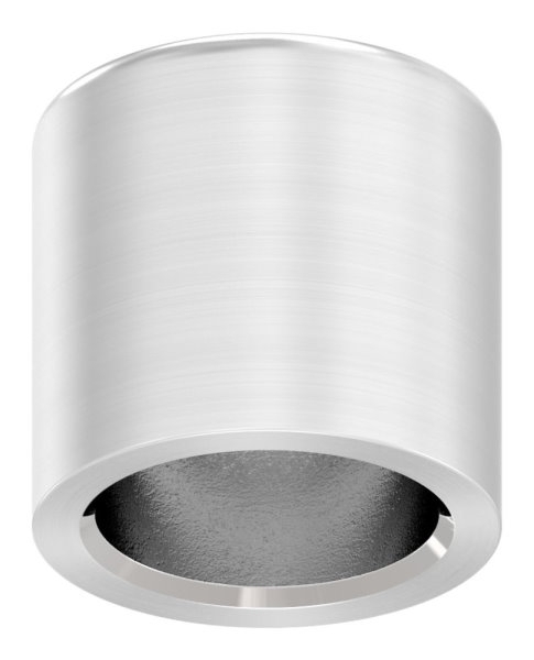 Endkappe fuer Rundmaterial Ø 10 mm leicht gewoelbt zum Kleben V2A-11-4013.4