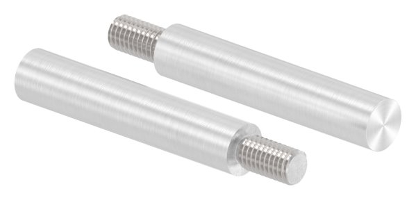 Edelstahl Traegerstift Ø 12 x 60 mm - M8x15 - zum Anschweissen -V2A-11-2152.4