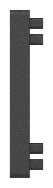 Gummieinlage Gummi fuer Glas 8-00 mm fuer Glasklemme Mod- 45-88-114508.GU
