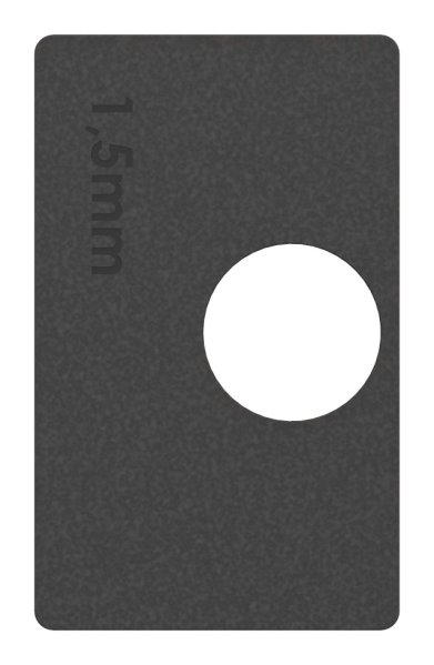 1 Paar Gummis zu Glasklemme 45x45x26 mm AbZ fuer 1-5 mm Blech-10-3002.0ABZ