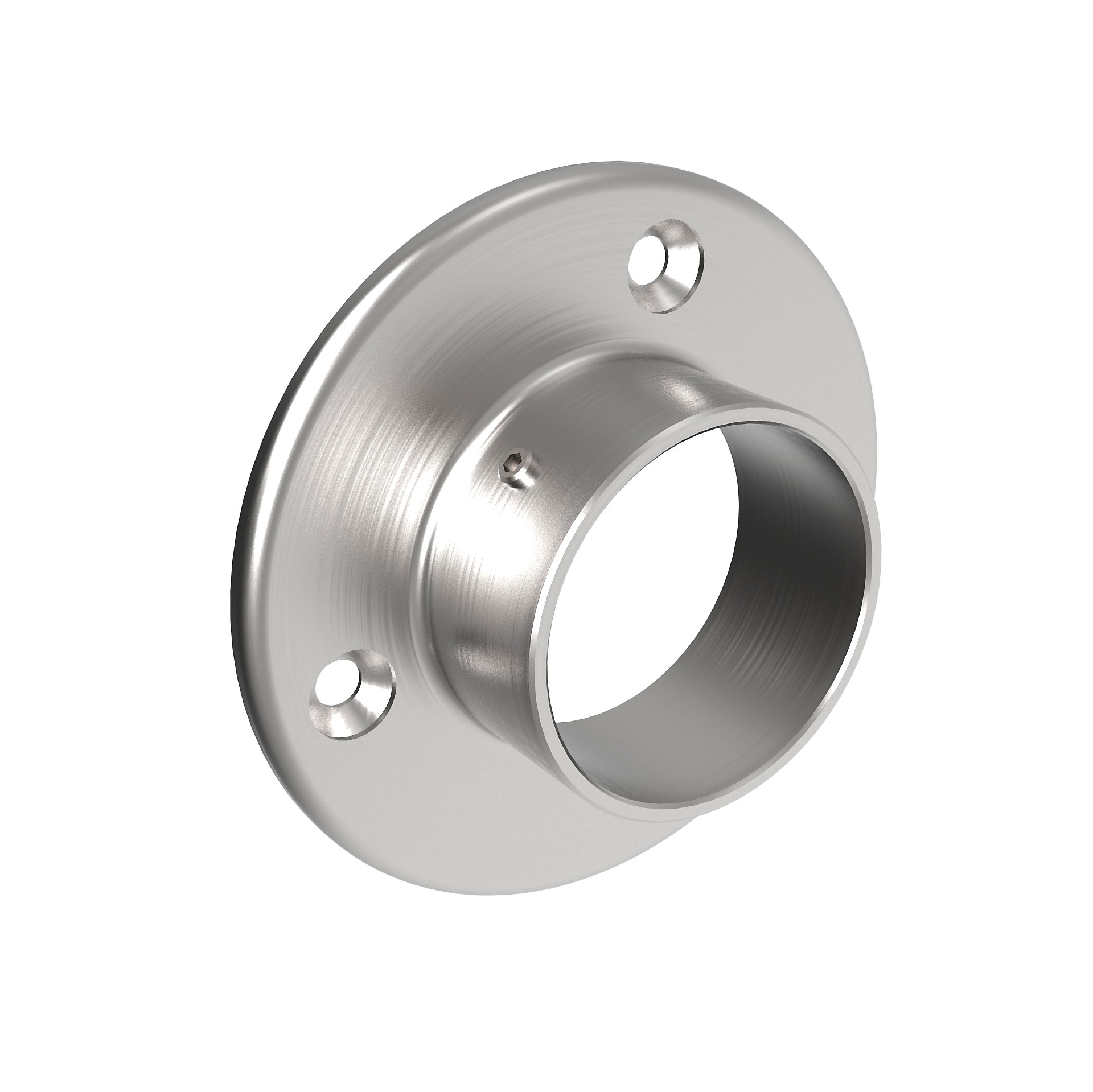 Handlaufhalterung Edelstahl AISI 316 fuer Rohr Ø 42-4 mm Wandabstand 25 mm geschliffen-89-11A140505042B-A.4