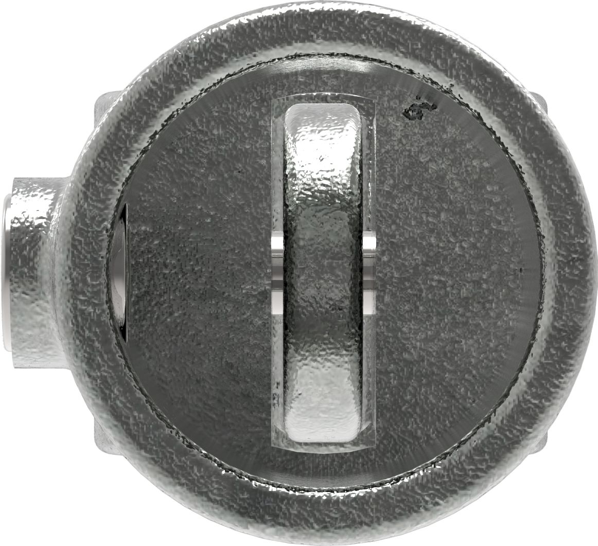Rohrverbinder Gelenkstueck einfach Ø 26-9 mm -3-4- - Temperguss verzinkt - 173A27-173A27