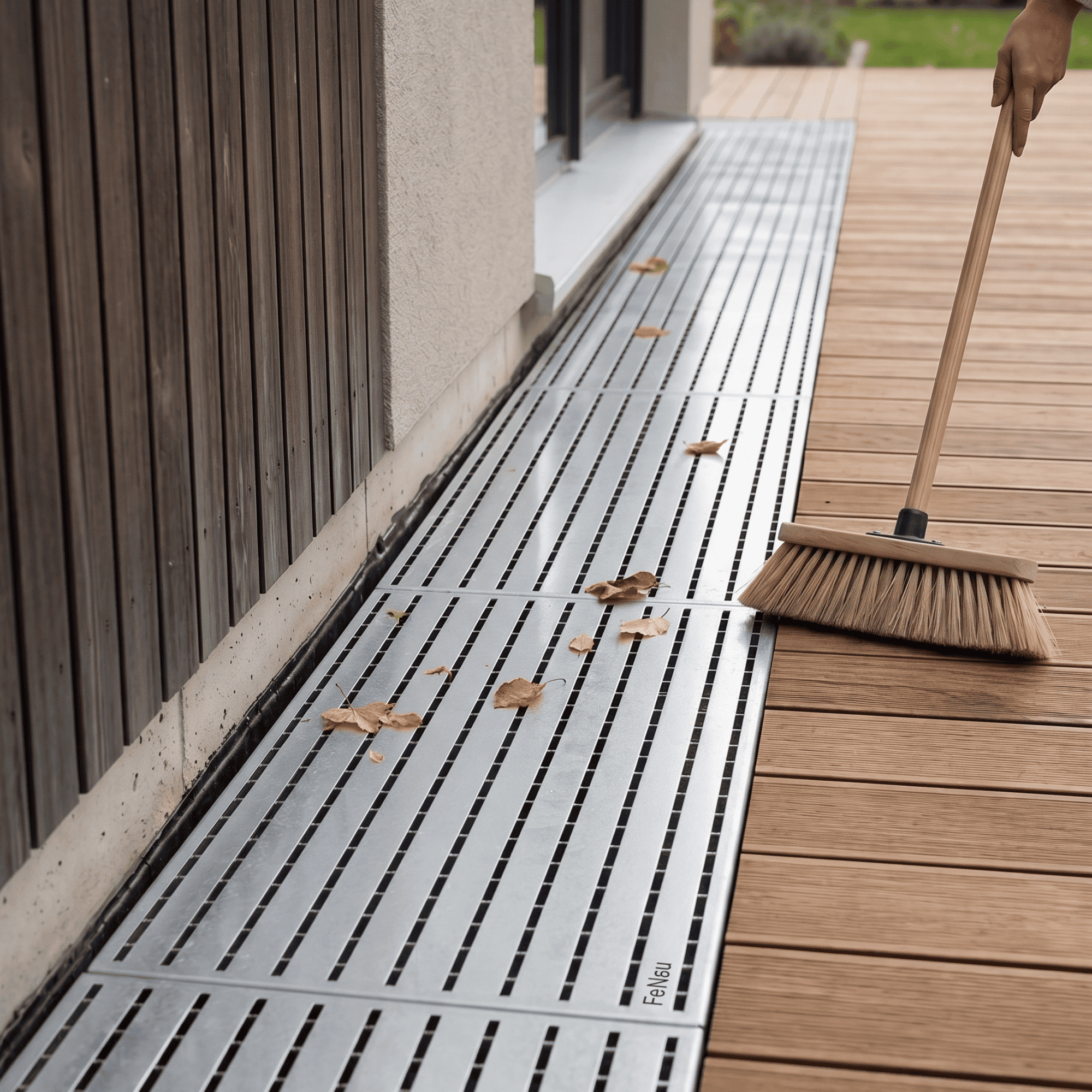 Barfussrost 1000 Ø 250 mm- verzinkt  Sockelabdeckung fuer Hausumrandung - Tragstab 25-2 mm-22-SEPGRATE-10025252.BARF