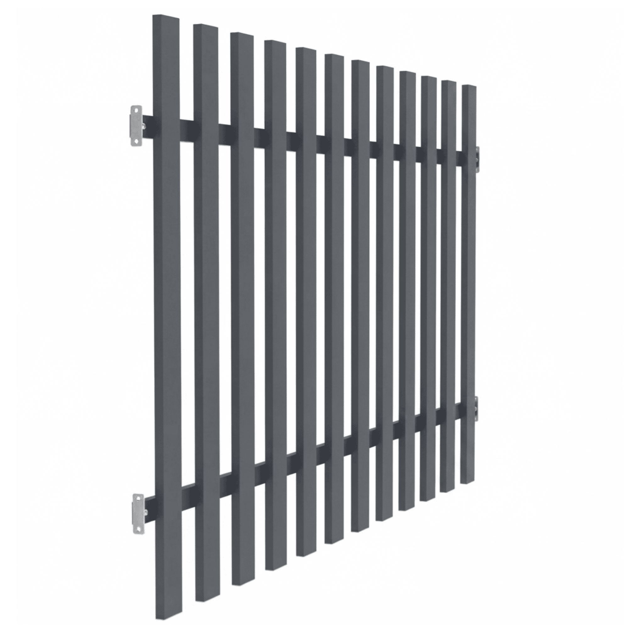 Fence with vertical infill