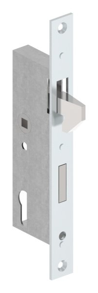 Rohrrahmenschloss verzinkt Dornma 40 mm mit Hakenfalle fr Schiebetore-11-3927.7