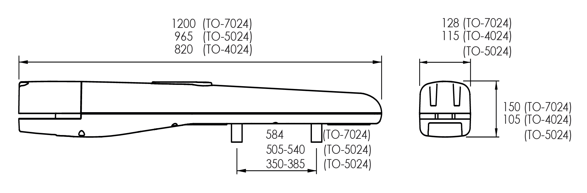 Flgeltorantrieb fr 5 m Torflgel bis 125 kg 230V-89-11TO5024-A.4