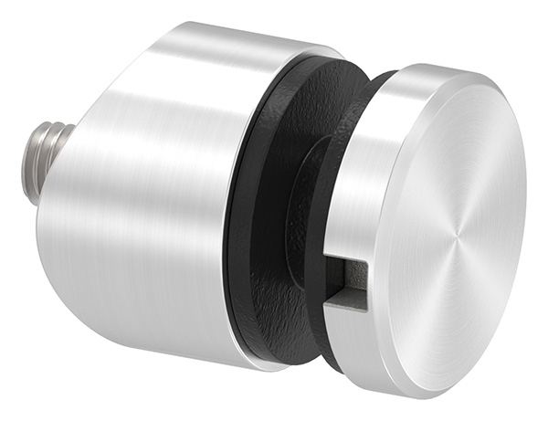 Glaspunkthalter Ø 30 mm- V4A- Anschluss- Rohr Ø 42-4 mm-10-5042.1