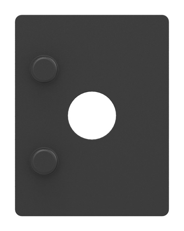 Ersatz-Plastikplaettchen fuer Lochblechhalter Durchmesser 32 mm-88-1155-PP.32