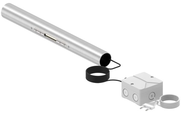 LED Handlauf V2A Ø 42-4 x 2-0 mm 400 mm 3000 K warmweiss-88-11LED-MUSTER-1.3000K