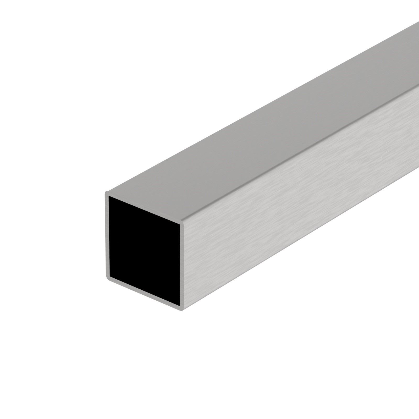 Quadratrohr Edelstahl 40 x 40 x 2 mm geschliffen 3000 mm-89-11A40X40X23000-A.4