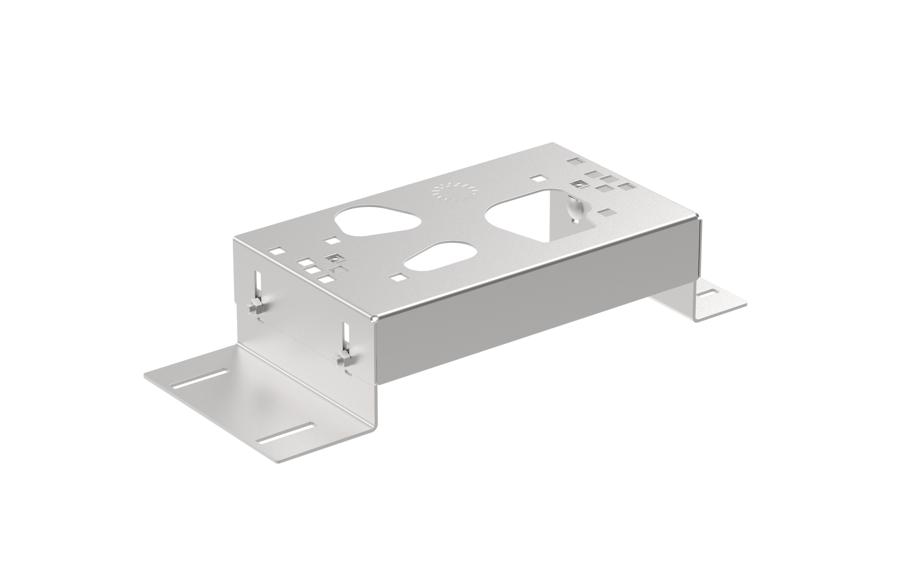 Sockel fr Schiebetorantrieb Edelstahl V2A universell-89-11UNISTAND-A.4