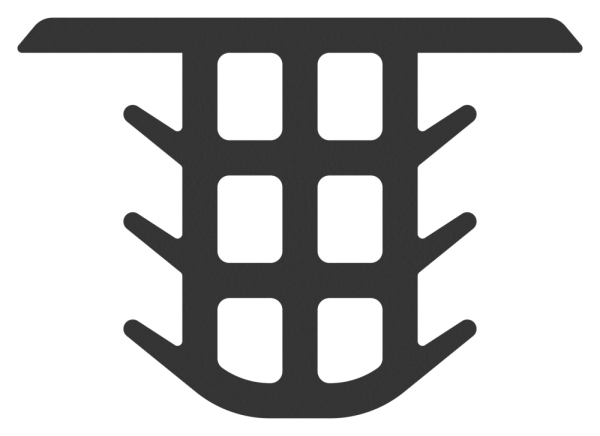 Zwischendichtung fuer Glaeser- L=3000mm-88-11VDE-GD.3000