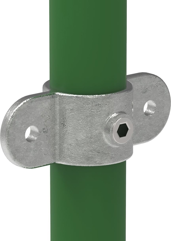 Rohrverbinder - Gelenkauge doppelt - 167ME60 - 60-3 mm - 2- - Feuerverzinkt u. Elektrogalvanisiert-167ME60