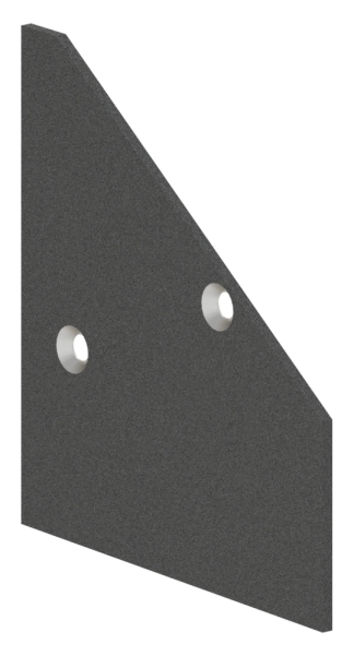 Endkappe Aluminium fuer eleganza canopy links pulverbeschichtet DB703-88-11VDE-EK-LI.DB703