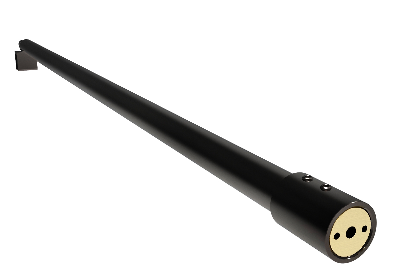 Stabilisierungsstange Dusche Edelstahl schwarz- Ø 22 mm- 750-1040 mm-89-11GSBLACKZP925S-A.4