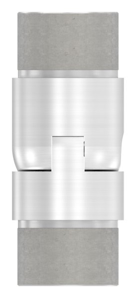 Gelenkstueck hohl fuer Kabeldurchfuehrung- Passend fuer Rohr 42-4 x 2-0mm-88-1156255-320.V4A