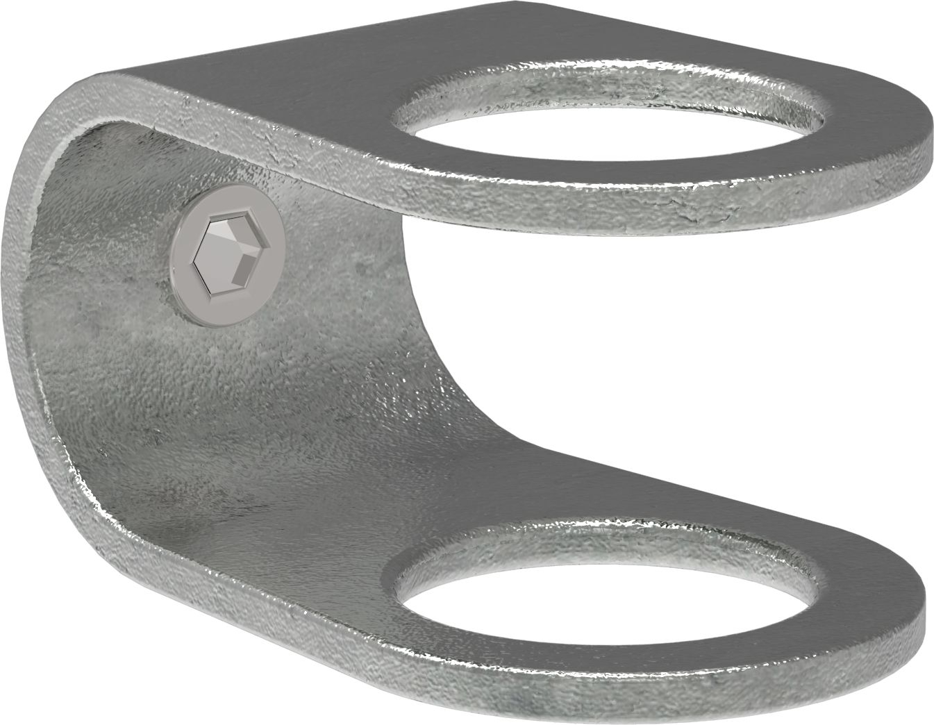Rohrverbinder Kreuzstueck offen Ø 60-3 mm -2- - Temperguss verzinkt - 160E60-160E60