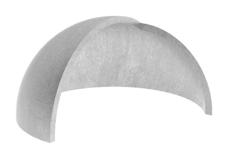 Halbhohlkugel Ø 150x2-0 mm V2A geschliffen-11-4077-B.4