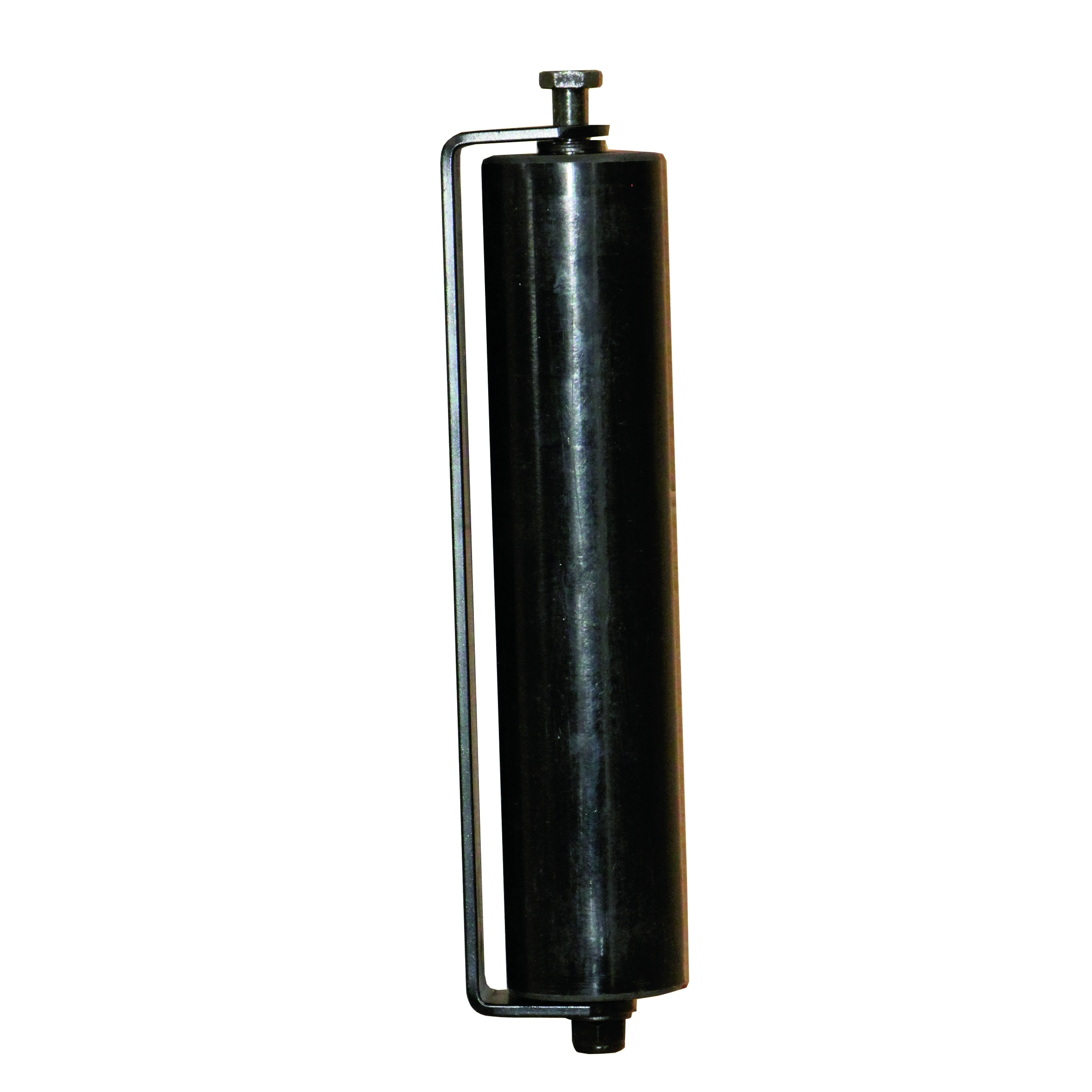 Fhrungsrolle mit Anschraubwinkel Stahl verzinkt - Nylon- Rolle  66 mm- L=305 mm-89-11H21305B-A.4