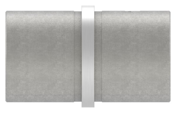 Steckverbinder V2A fuer Rohr Ø 40-0x2-0 mm- L 65 mm- mit Mittelsteg-88-1150042-240.40