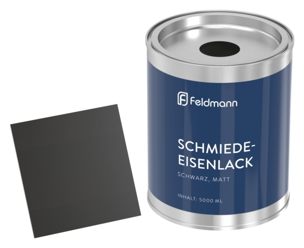 Schmiedeeisenlack schwarz matt 5L-88.117001
