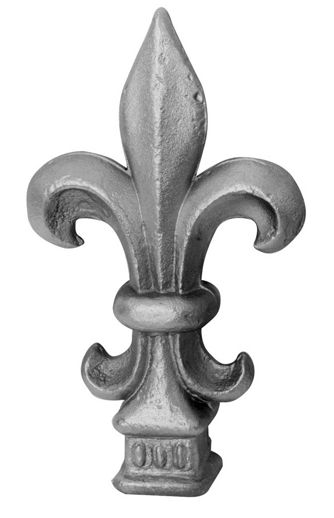 Zaunspitze - Hoehe- 120 mm - Material- 25x25 mm - Stahl S235JR- roh-30-2556.8