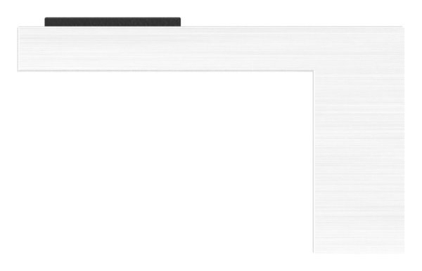 Halteboden mit Anschluss Ø 33-7 mm - Edelstahl V2A-88-1160500-240.34