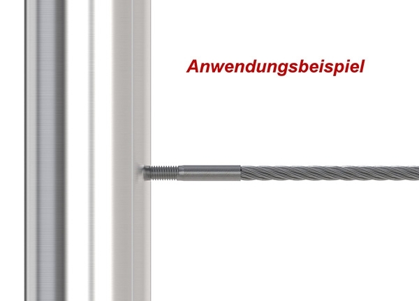 Edelstahlseil 7x7 - flexibel - Ø 3 mm - Preis pro Meter - V4A-11-2799.1