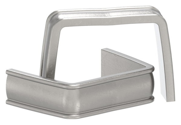 Bund - 100 Stueck - Material- 16x4 mm - Innenmass- 42x35 mm - Stahl -Roh- S235JR-30-6723-100.8