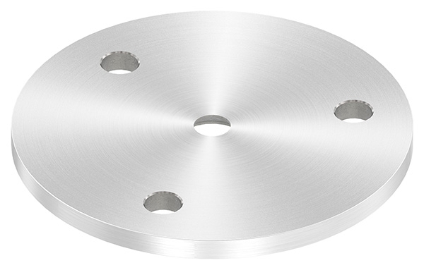 Ankerplatte Ø 70 x 4 mm mit Zentrierbohrung- Ø 6-5 mm V2A-11-2208.4