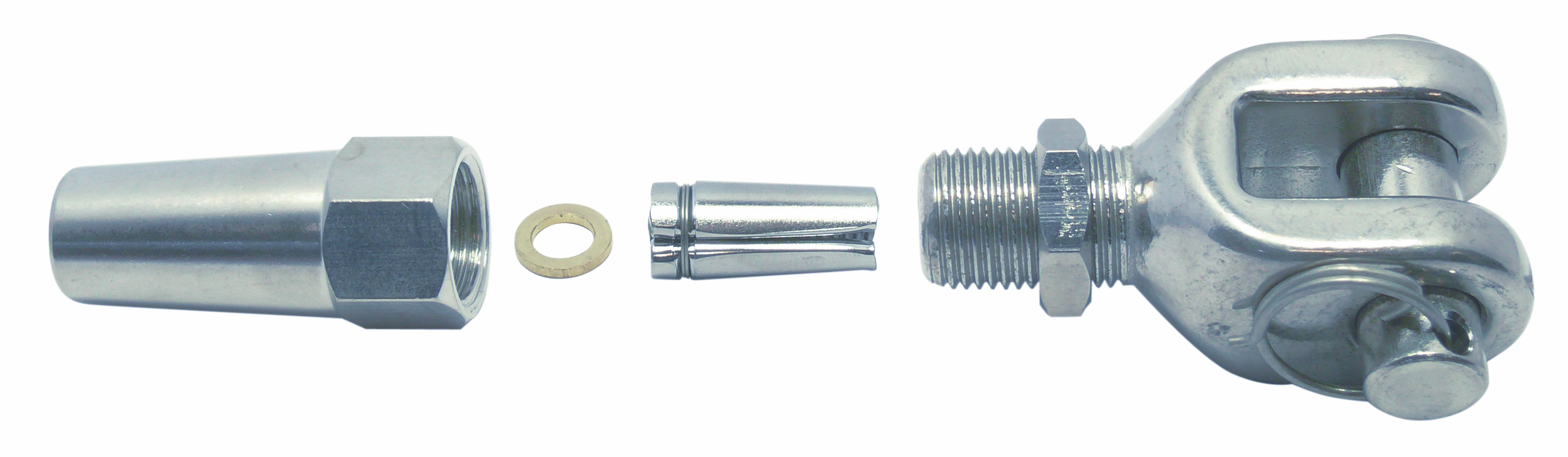 DIY Montage-Gabelterminal V4A- Verkauf in VPE-66-64-411.8404