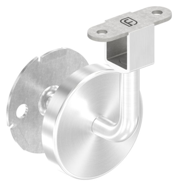 Handlaufhalter fuer LED Handlauf  -Ronde und Buegel verschweisst- V2A-88-11LED-NU-HH.240
