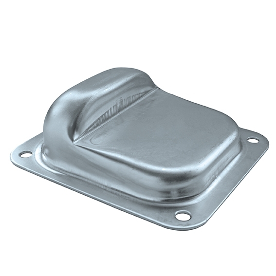 Mittelanschlag Stahl 120 x 100 x 42 mm Verzinkt fr Flgeltore-89-11B132S-A.4
