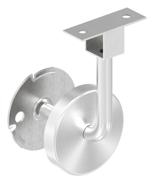 Handlaufhalter V4A fuer LED Nutrohr 24x24mm Buegel Ø 12 mm verschweisst-88-1160495.V4A