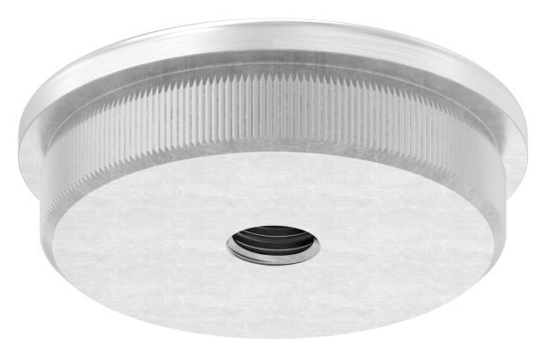Rohrstopfen fuer Ø 42-4x2-0 mm leicht gewoelbt zum Einschlagen mit M8  V2A-11-5063.4