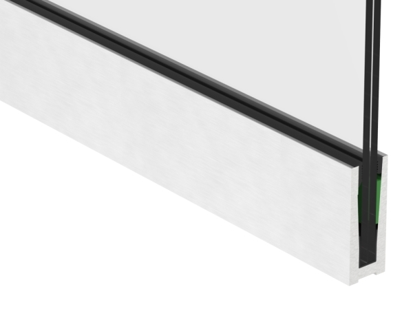 Alu-Profil - MASSIV2 - Laenge- 6000 mm - aufgesetzte Montage - Aluminium-12-2204.6