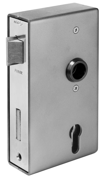 Anti-Panikschloss verzinkt 40x94-5x173 mm mit Wechselfunktion E DIN R-30-3346-R.8