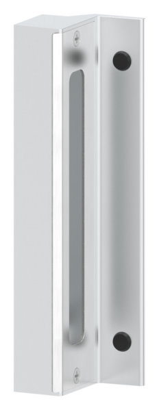 Anschlag fuer Gittertorschloss GTS 2- silber-88-1156703-ALU.SI