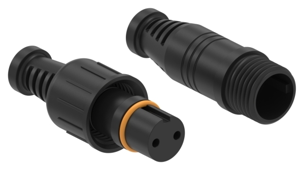 Abschlusskappe Kunststoff fuer LED Kabel wasserdicht-88-11LED.KAPPE