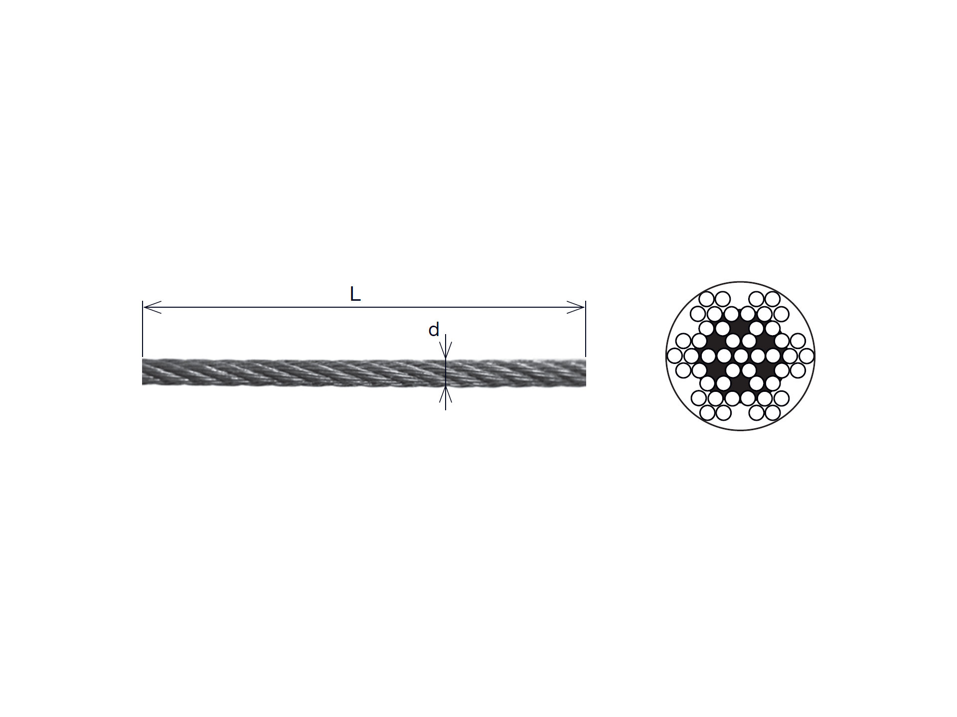Edelstahldrahtseil Edelstahl AISI 316 4 mm 50 m fuer Aussenbereich-89-11A147900004050-A.4