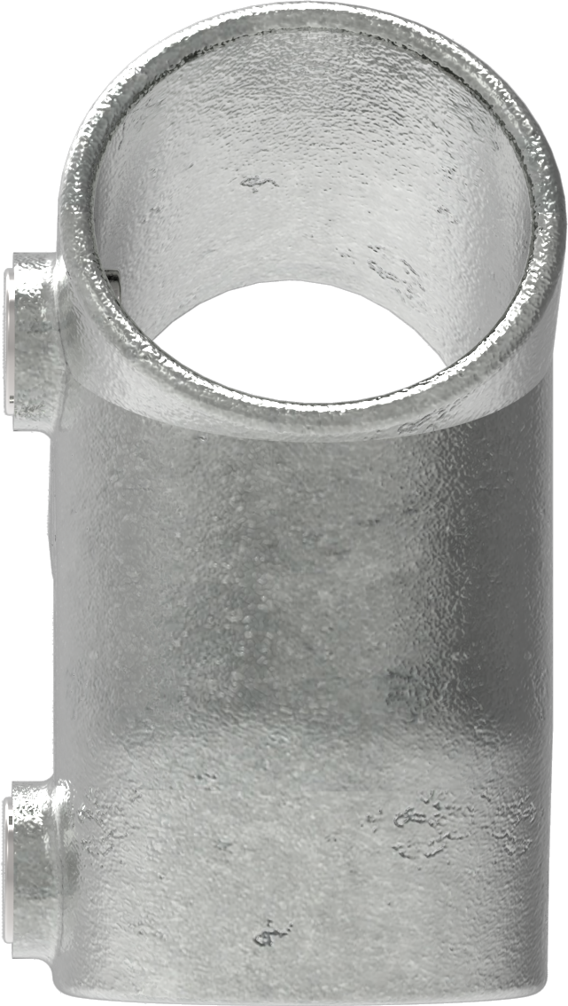 Rohrverbinder - T-Stueck kurz 30-60° - 129C42 - 42-4 mm - 1 1-4- - Feuerverzinkt u. Elektrogalvanisiert-129C42