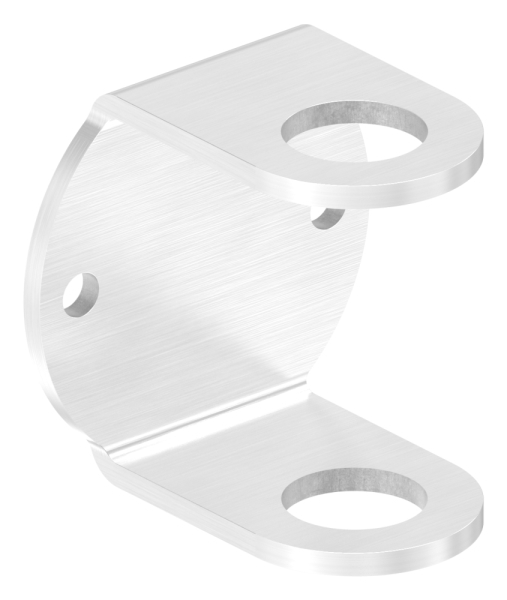 Wandbefestigung Ø 100 mm fuer Gelaenderpfosten Ø 33-7 mm - V2A-11-3061.4