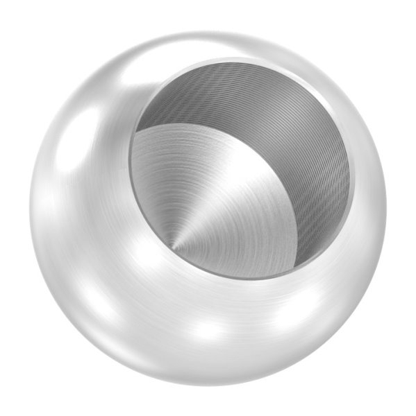 Kugel - Ø 20 mm - mit Sackloch- 12-6 mm - V2A-11-4028.4