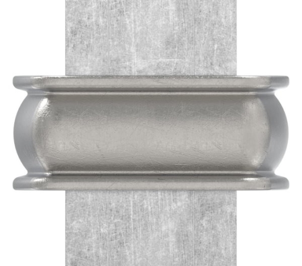 Bund - 1 Stueck - Material- 16x4 mm - Innenmass- 26x27 mm - Stahl -Roh- S235JR-30-6709.8
