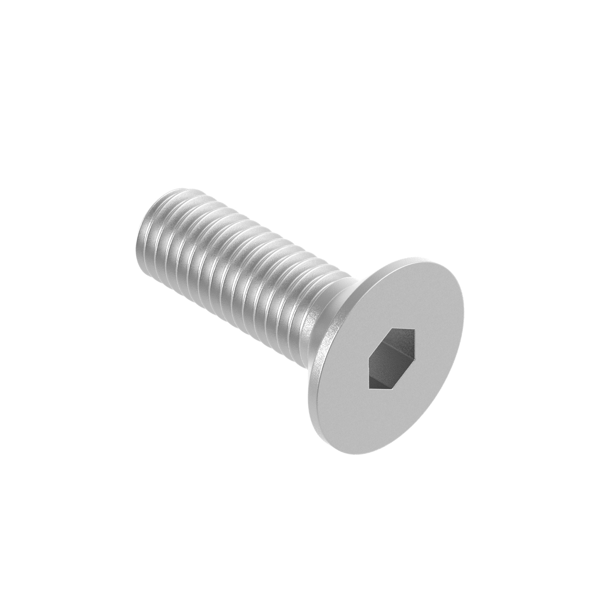 Innensechskant-Senkschraube Edelstahl AISI 304 M10x20 DIN 7991-89-11A4DIN7991M10X20-A.4
