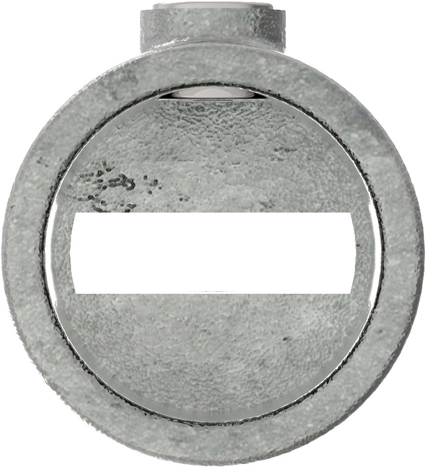 Rohrverbinder Gelenkhalter Ø 42-4 mm -1 1-4- - Temperguss verzinkt - 173FC42-173FC42