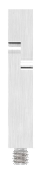 Vierkant Edelstahl Traegerstift Ø 12x12 mm mit Gelenk- Aussen- und Innengewinde V2A-12-2165.4