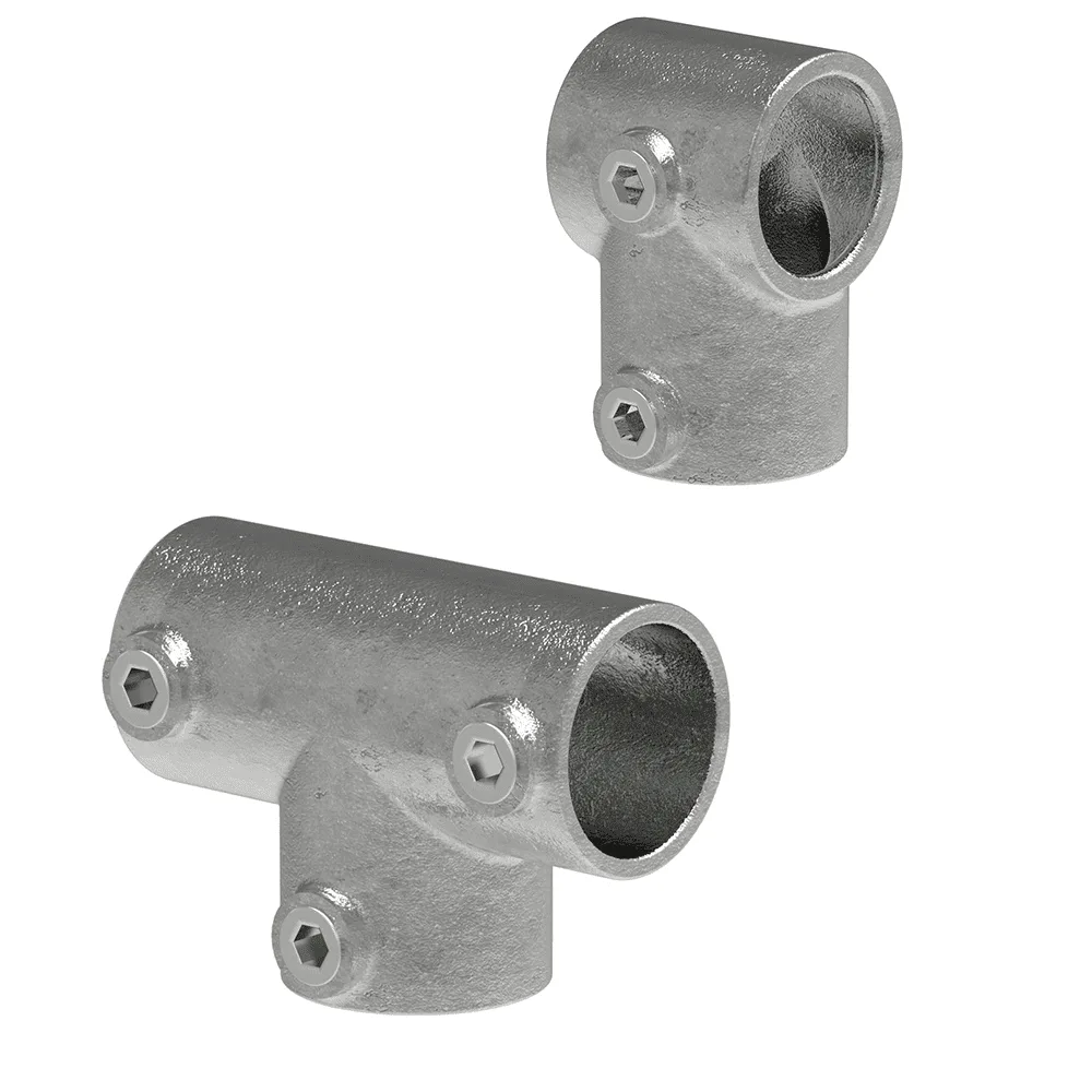 Malleable cast iron pipe fittings | T-pieces