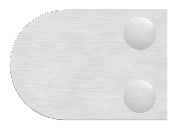 Glasklemme 40x28x17-4 mm Ø 33-7 mm- fuer 8-00 mm ESG Glas-10-MODELL16-3.7