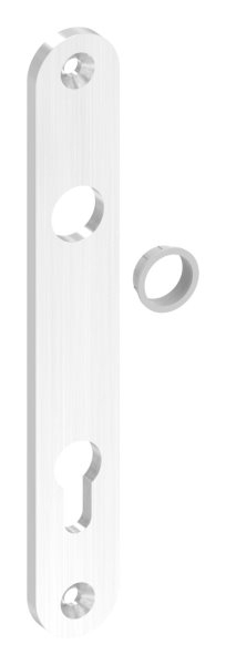 Langschild 32 x 220 x 6 mm fuer Einstreckschloesser-11-3511.4